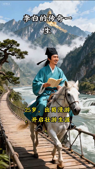 S59_米核ai精品视频工作流_历史人物一生-觅合可及  Coze工作流分享 智能体 提示词 一件生成视频图片程序案例