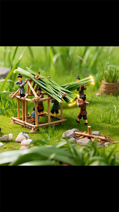 S64_米核ai精品视频工作流_小人国视频-觅合可及  Coze工作流分享 智能体 提示词 一件生成视频图片程序案例