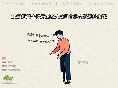 S79_米核ai精品视频工作流_三分钟精读一本书-觅合可及  Coze工作流分享 智能体 提示词 一件生成视频图片程序案例